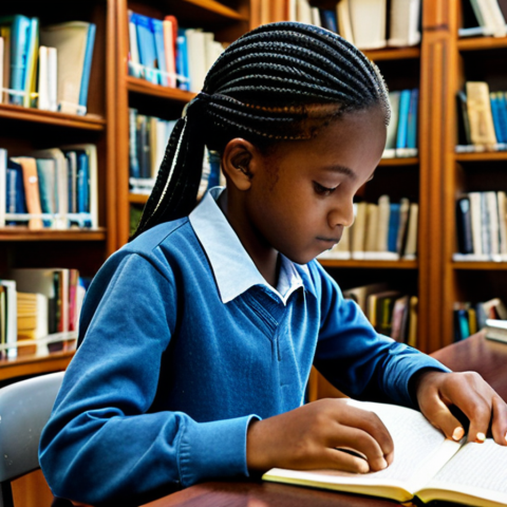 아이티에서 학생들이 받을 수 있는 장학금 프로그램 - **Image Prompt:** A young Haitian student, fully clothed in modest attire, diligently studying at a ...